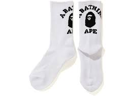 Bape Socks White