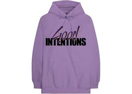 Vlone Hoodie NAV (Doves) Purple