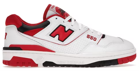 New Balance 550 White Red
