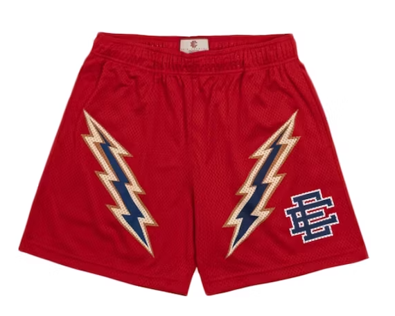 Eric Emanuel EE Basic Lightning Bolt Short Red/Copper/Blue