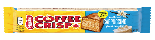 Coffee Crisp Vanilla Iced Cappuccino Wafer Bar (IN STOCK. IN STORE ONLY)