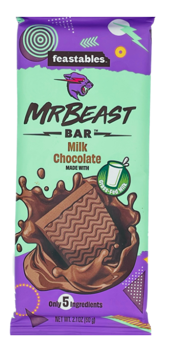 Mr Beast Milk Chocolate (IN STOCK. IN STORE ONLY)