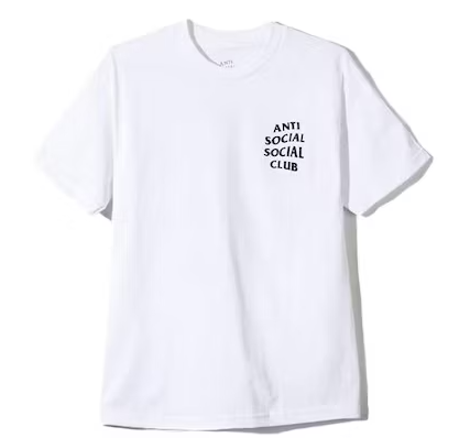 Anti Social Social Club Club Classic Logo T-Shirt White