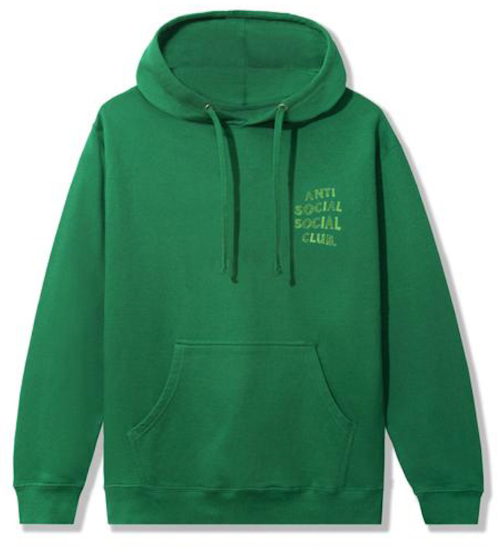 Anti Social Social Club The Hills Hoodie Green