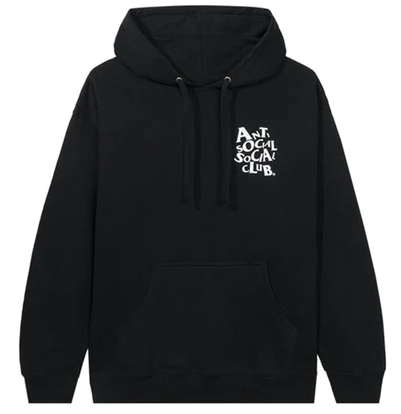 Anti Social Social Club Complicated Hoodie Black