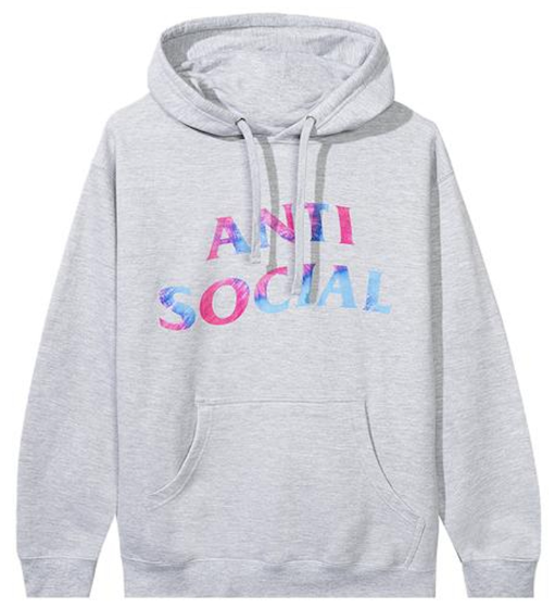 Anti Social Social Club Funky Forest Hoodie Grey