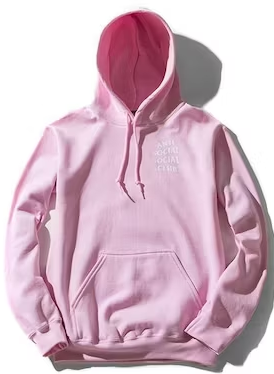 Anti Social Social Club Kkoch Hoodie Pink