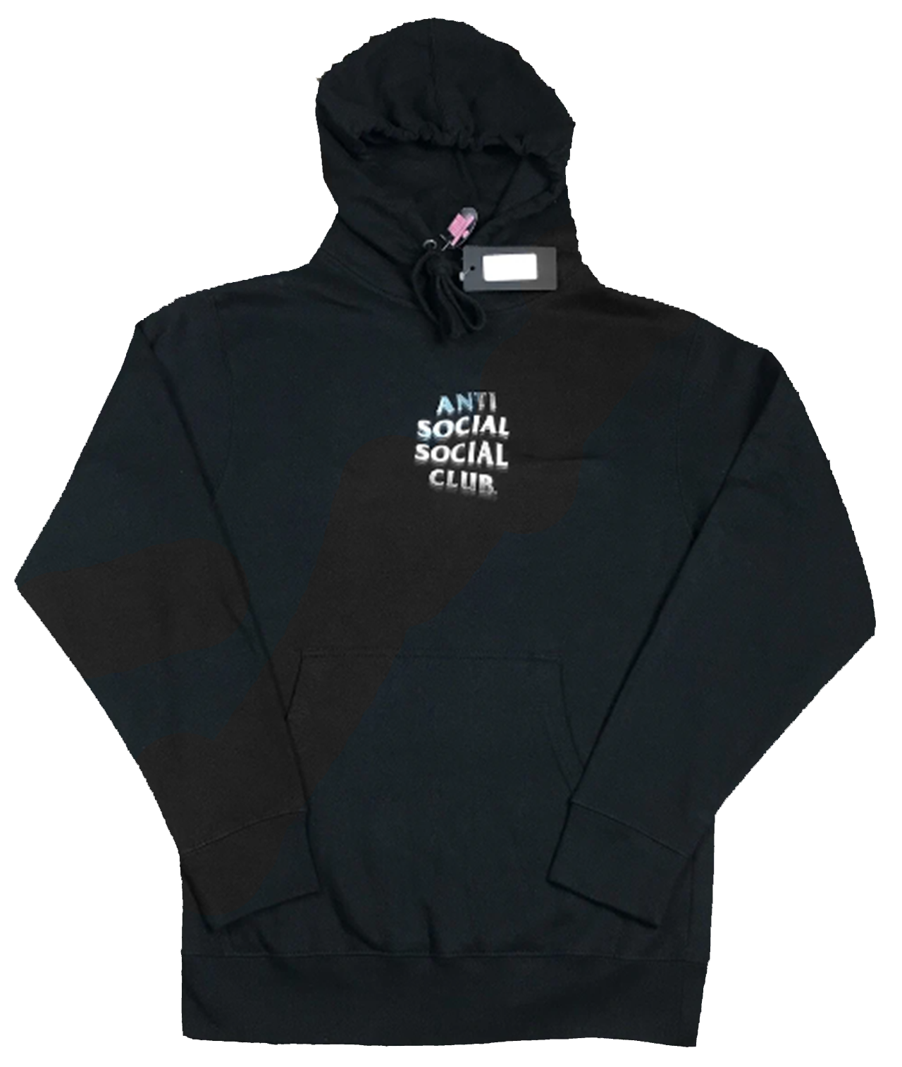 Anti Social Social Club Metal Steel Logo Black