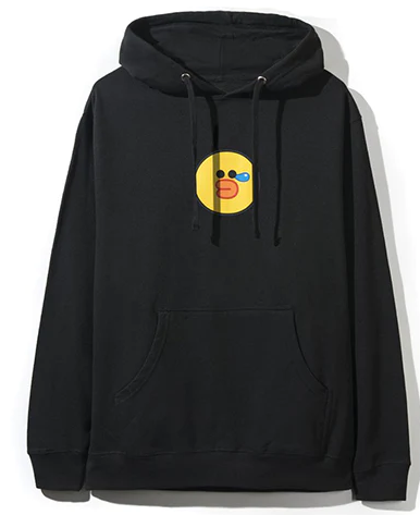 Anti Social Social Club x Line Sally Duck Hoodie Black