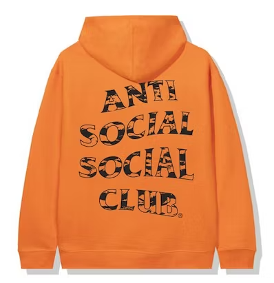 Anti Social Social Club Country Hoodie Orange