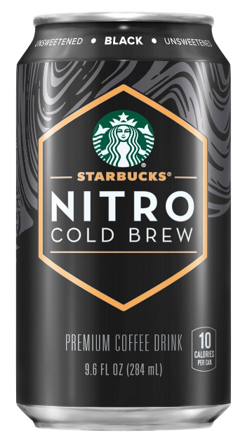 Starbucks Nitro Cold Brew Black Unsweetened (IN STOCK. IN STORE ONLY)