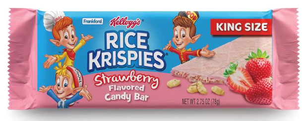 Rice Krispies Strawberry Candy Bar King Size (IN STOCK. IN STORE ONLY)