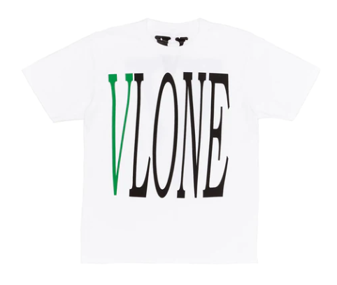 Vlone Staple Green White Tee