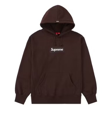 Supreme Box Logo Hooded Sweatshirt (FW21) Dark Brown
