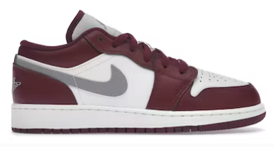 Jordan 1 Low Bordeaux