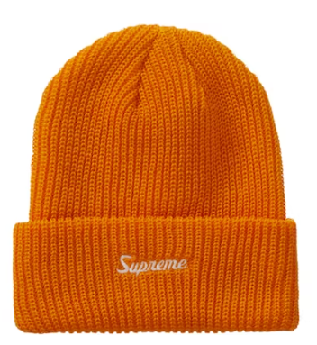 Supreme Loose Gauge Beanie (FW22) Orange