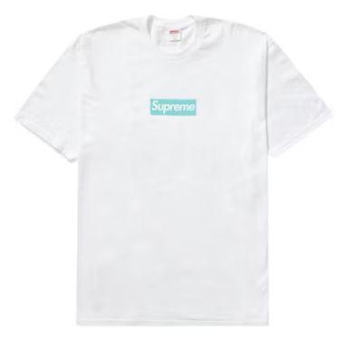 Supreme Tiffany & Co. Box Logo Tee White (2021)