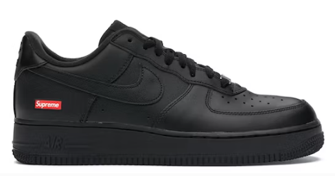 Nike Air Force 1 Low Supreme Black