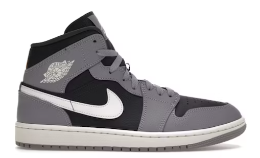 Jordan 1 Mid Cement Grey