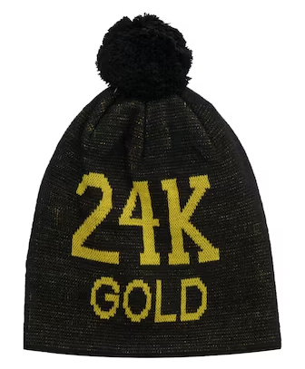 Supreme 24K Gold Beanie Black (2022)