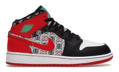 Jordan 1 Mid SE Ugly Christmas Sweater (2021)