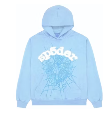 Sp5der Web Hoodie Sky Blue (2023)