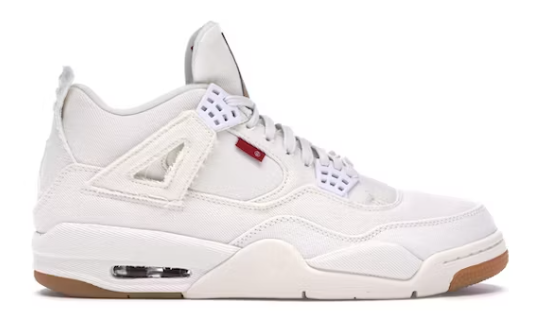 Jordan 4 Retro Levi's White (Blank Tag) (2018)