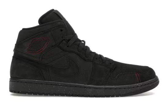 Jordan 1 Mid SE Craft Dark Smoke Red