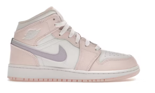 Jordan 1 Mid Pink Wash (GS)