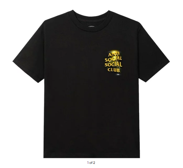 Anti Social Social Club Twista Tee 'Black'