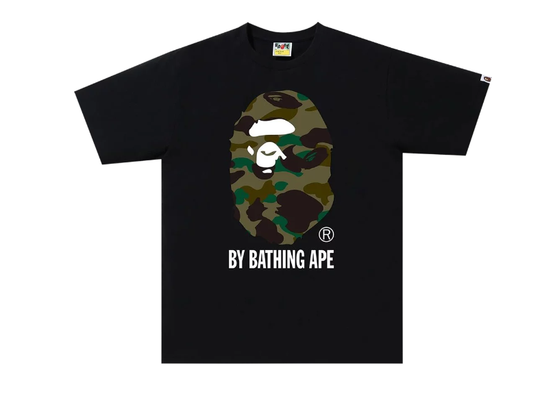 BAPE 1st Camo By Bathing Ape Tee 'Black/Green'