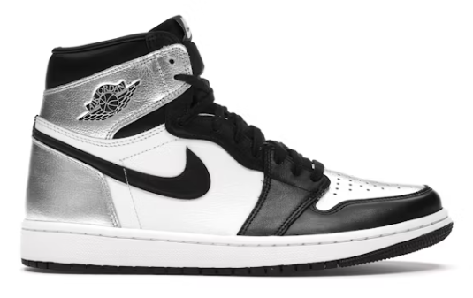 Jordan 1 Retro High Silver Toe