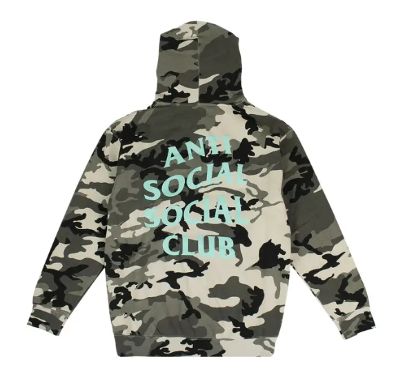 Anti Social Social Club Melrose Ave Hoodie 'Camo'
