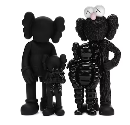 KAWS Family Vinyl Figures Black (2021)
