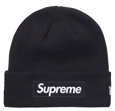 Supreme New Era Box Logo Beanie (FW21) BLACK