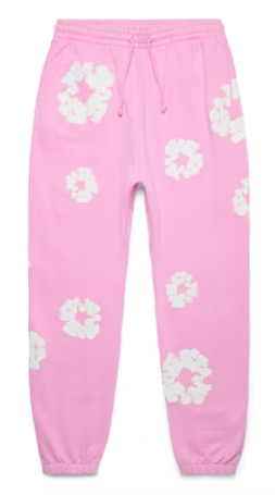 Denim Tears The Cotton Wreath Sweatpants Pink