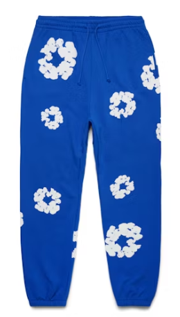 Denim Tears The Cotton Wreath Sweatpants Royal Blue