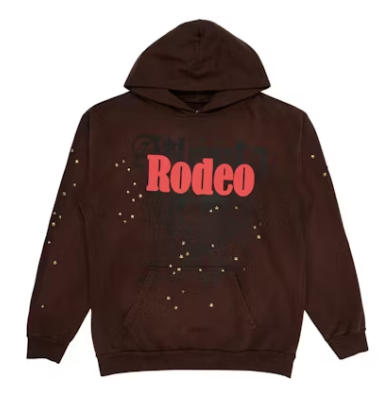 Travis Scott Cactus Jack x Sp5der Days Before Rodeo Hoodie Brown