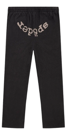 Sp5der VVS WEBSTONE AOP Sweatpant 'Black'