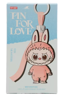 Pop Mart Labubu The Monsters Pin for Love Series Vinyl Plush Pendant (N-Z) Single Blind Box