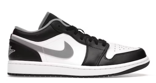 Jordan 1 Low Black White Grey (2021)