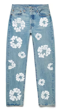 Denim Tears x Levi's Cotton Wreath Jean Light Wash