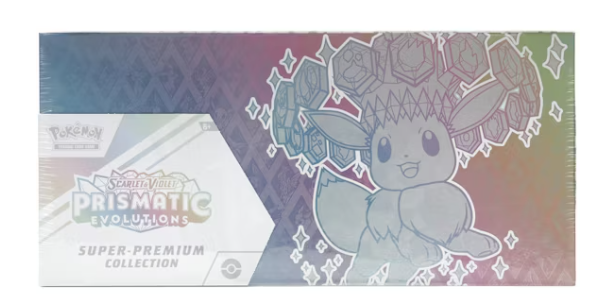 Pokémon Scarlet & Violet Prismatic Evolutions Super Premium Collection